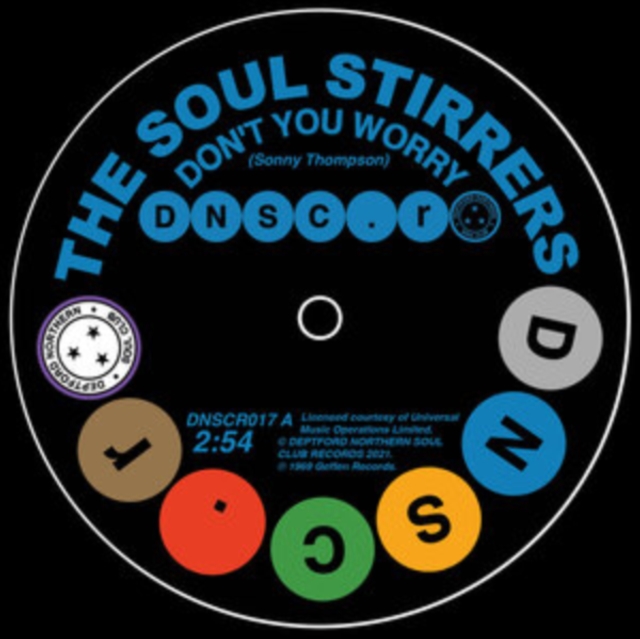 SOUL STIRRERS & SPINNERS - Dont You Worry / Memories Of Her Love Keep Haunting Me (7Inch" Vinyl)