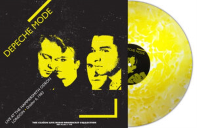 DEPECHE MODE - Live At Hammersmith Odeon. London 1983 (Yellow Cloudy Vinyl) (LP)