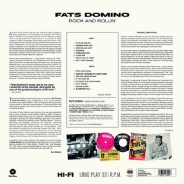 FATS DOMINO - Fats Domino Rock And Rollin (LP)