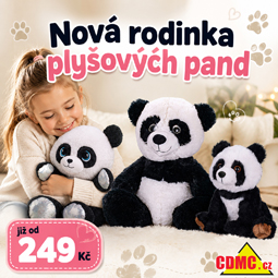 plyšová panda