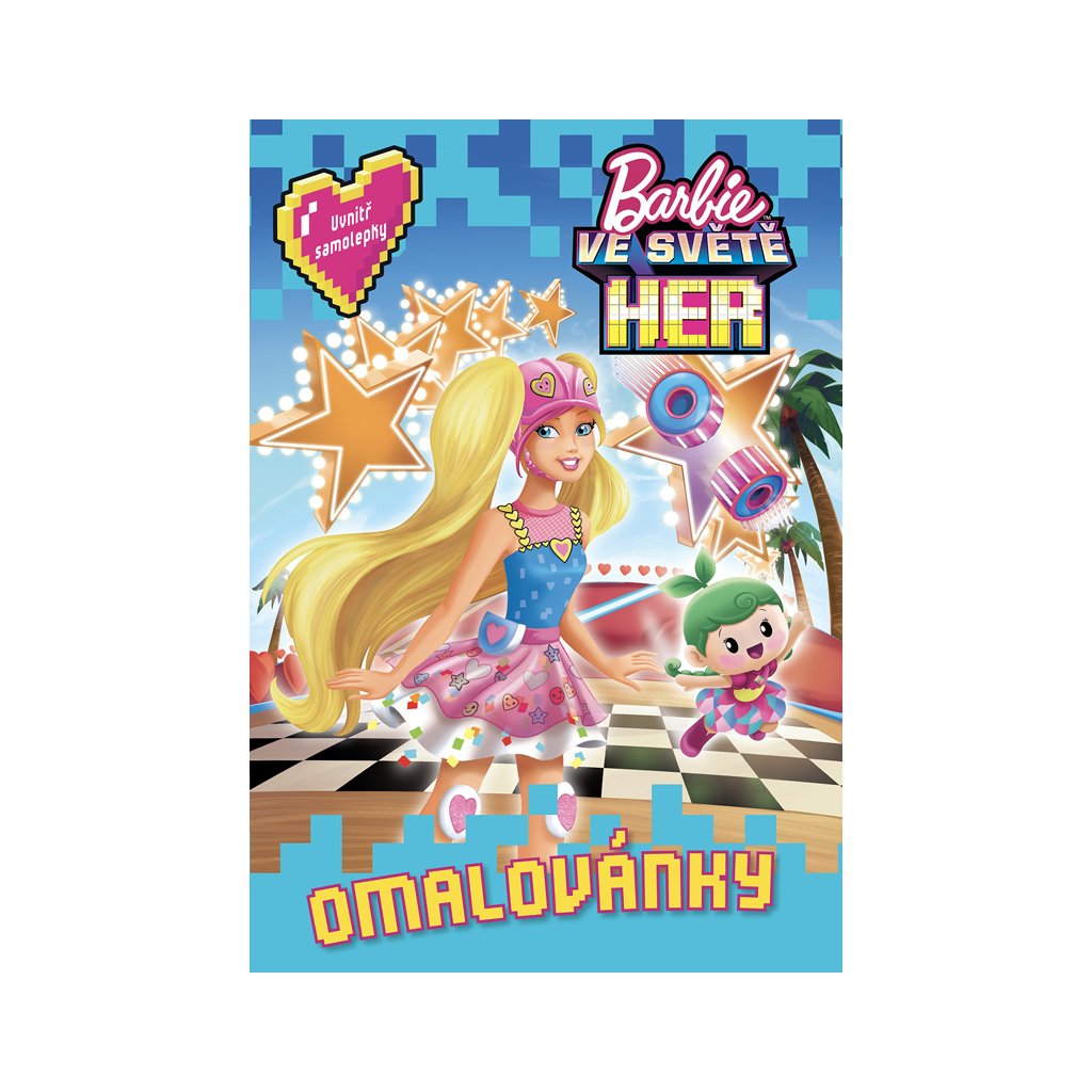 Barbie ve světě her Omalovánky (8712) - cdmc.cz