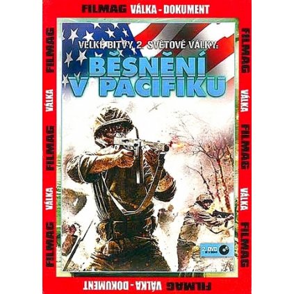 Běsnění v Pacifiku II. DVD papírový obal