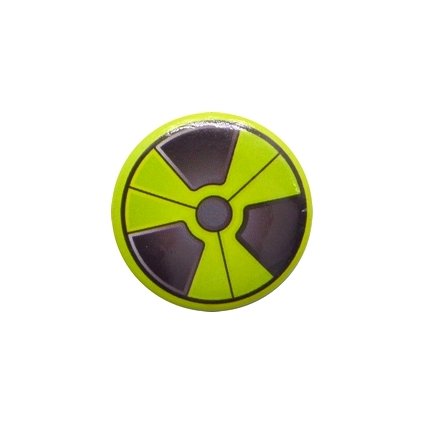 Placka Radioactive 25mm (050)