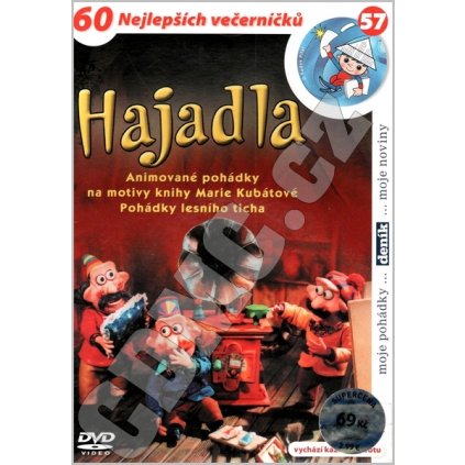 Hajadla DVD papírový obal