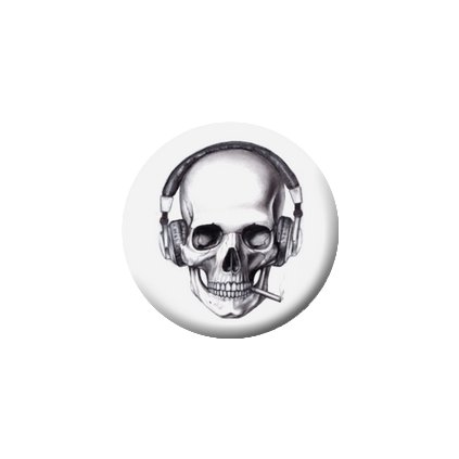 Placka Sound Skull 25mm (109)