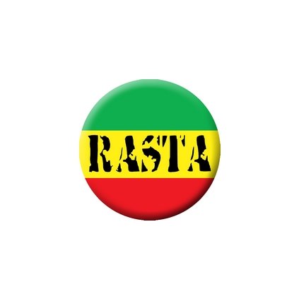 Placka Rasta 25mm (141)