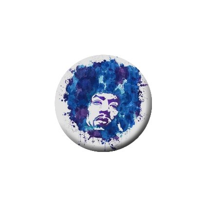 Placka Jimi Hendrix 25mm (149)