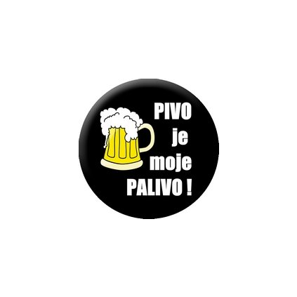 Placka Pivo 25mm (156)