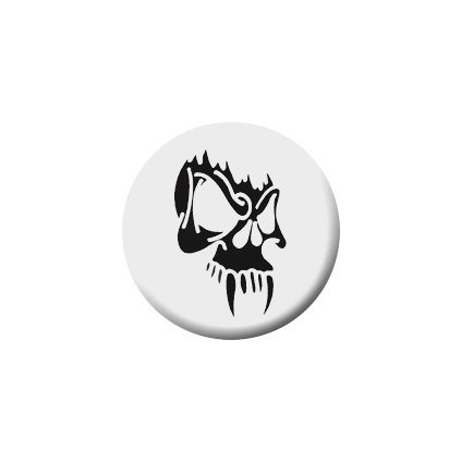 Placka Skull 25mm (205)