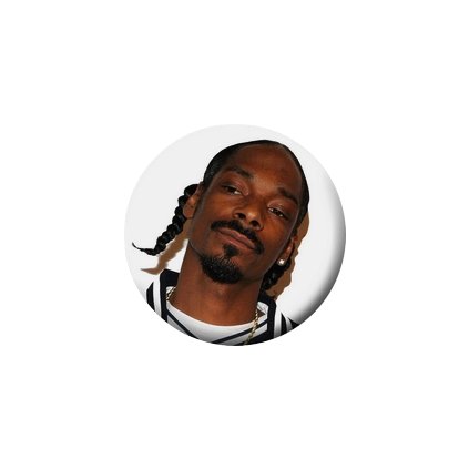 Placka Snoop Dogg 25mm (246)