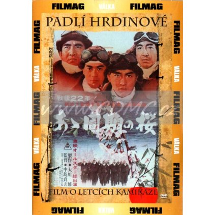 Padlí hrdinové DVD papírový obal