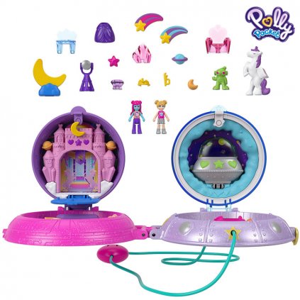 Polly Pocket Kosmická loď 2v1 (9435)