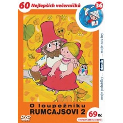 O loupežníku Rumcajsovi 2 DVD papírový obal