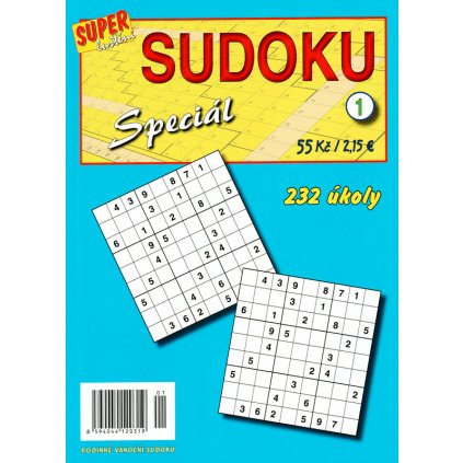 Sudoku Speciál 1 - 232 úkoly