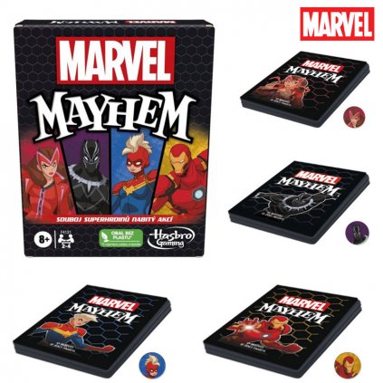 Karetní hra Marvel Mayhem (3019)