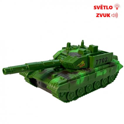 tank se zvukem zelený 1