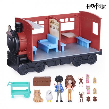 sada figurek harry potter bradavický express 1