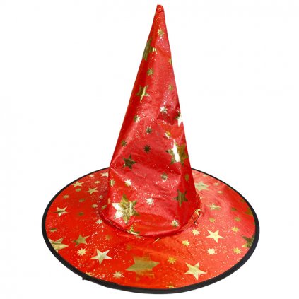 klobouk hvězdy červený 1