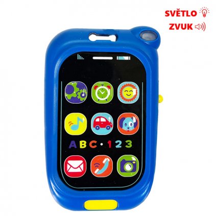 dětský mobil modrý 1
