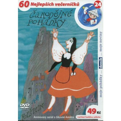 Čarodějné pohádky DVD papírový obal