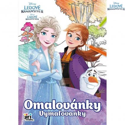 frozen omalovánky 1