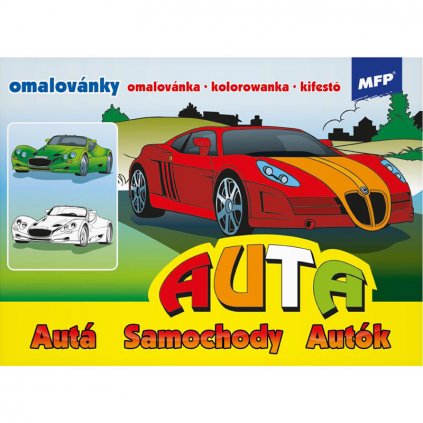 omalovánky auta 1