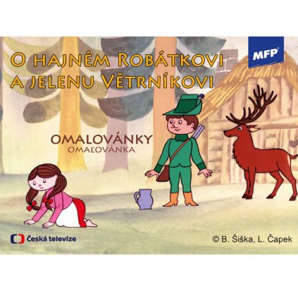 omalovánky o hajném robátkovi 1