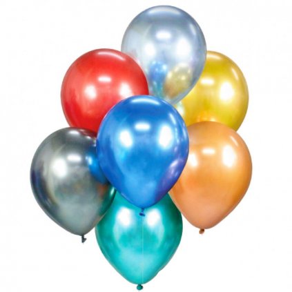 set balonku s konfetami barevný 1