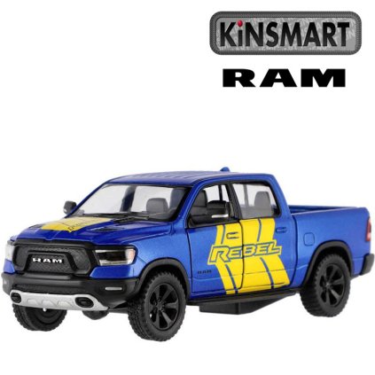 kinsmart dodge ram modrý 1