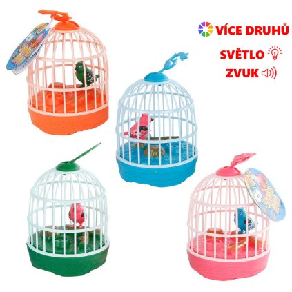 zpívající ptáček v kleci 1