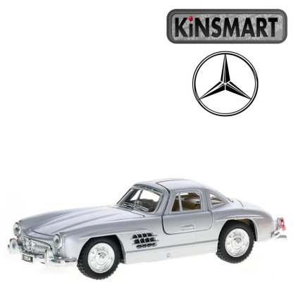 mercedes benz 300 sl stříbrný 1