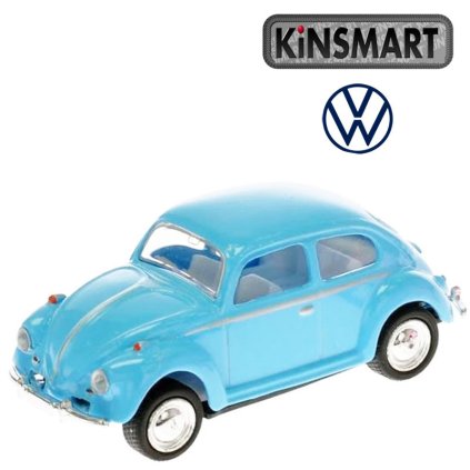 kinsmart mini beetle modrý