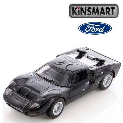 kinsmart 1966 ford gt černý 1
