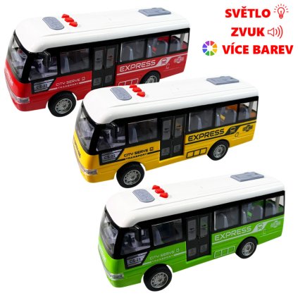 městský autobus se zvukem a světlem 1