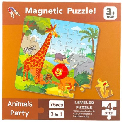 puzzle knížka párty 1