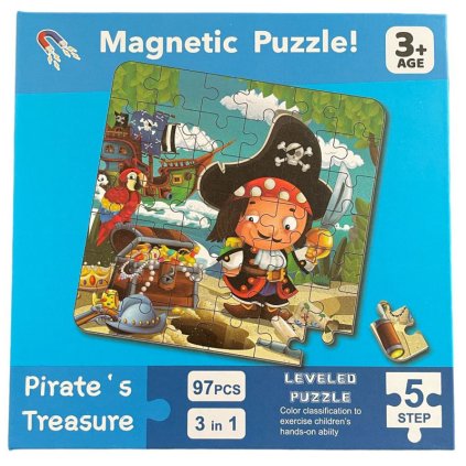 puzzle knížka piráti 1