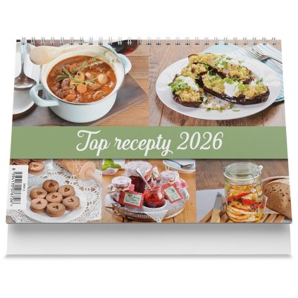 stolní kalendář top recepty 1