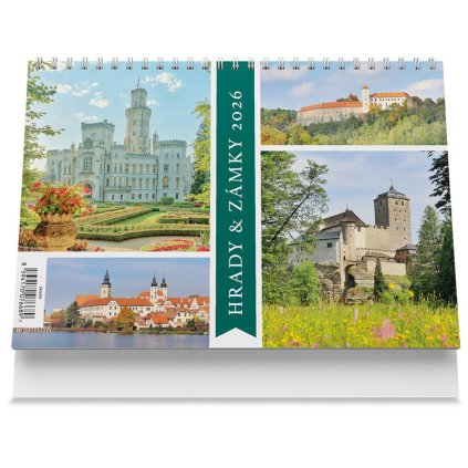 stolní kalendář hrady zamky 1