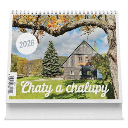 stolní mini kalendář chata a chalupy 1