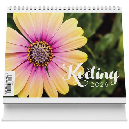 stolní mini kalendář kvetiny 1