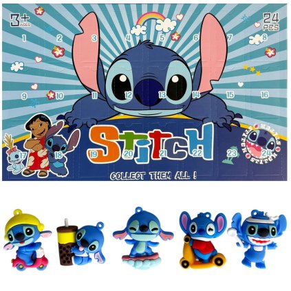 adventní kalendář stitch 1
