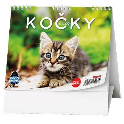 kalendář mini kočky 1