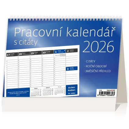 stolní kalendář pracovní 1