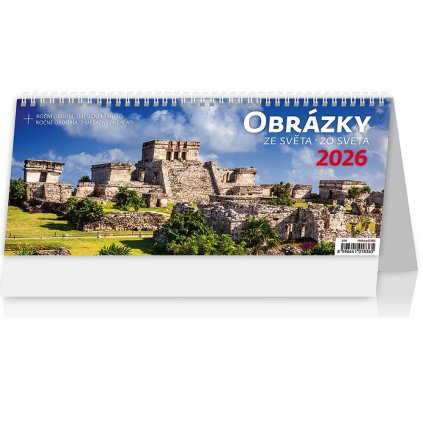 stolní kalendář Obrázky ze světa 1