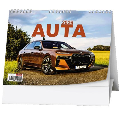 stolní kalendář auta 1