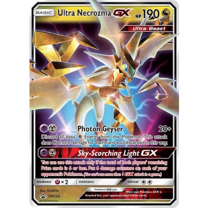 Pokémon TCG: Karta Ultra Necrozma GX SM126 (0012)