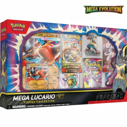 pokémon tcg mega lucario ex figure collection 1