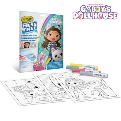 omalovánky crayola gabby 1