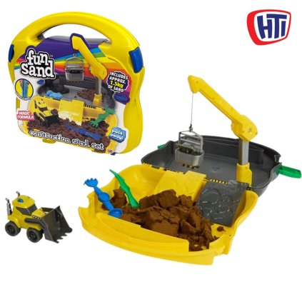 kynetický písek stavba 1