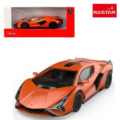 rastar lamborghini sián oranžové 1